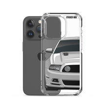 Load image into Gallery viewer, Silver 13-14 Mustang 5.0 - iPhone Case