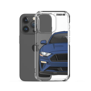 Kona Blue 18-21 Mustang 5.0 - iPhone Case