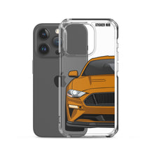 Load image into Gallery viewer, Orange 18-21 Mustang 5.0 - iPhone Case