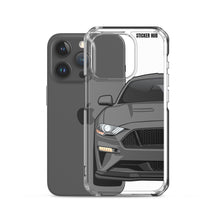 Load image into Gallery viewer, Gray 18-21 Mustang 5.0 - iPhone Case