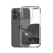 Load image into Gallery viewer, Black C7 Corvette Z06 - iPhone Case