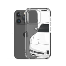 Load image into Gallery viewer, White C5 Corvette Z06 - iPhone Case