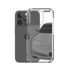 Pewter Gray C5 Corvette Z06 - iPhone Case