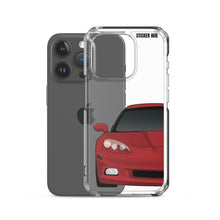 Load image into Gallery viewer, Monterey Red C6 Corvette - iPhone Case