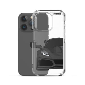 Black C7 Corvette Zr1 - iPhone Case