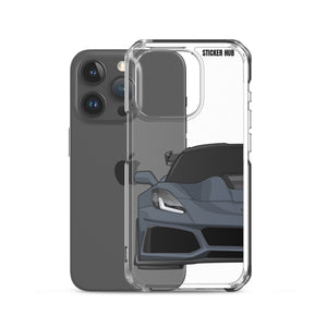 Shadow Gray C7 Corvette Zr1 - iPhone Case