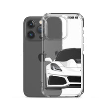 Load image into Gallery viewer, White C7 Corvette Zr1 - iPhone Case