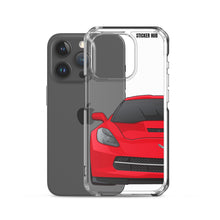 Load image into Gallery viewer, Torch Red C7 Corvette Stingray - iPhone Case