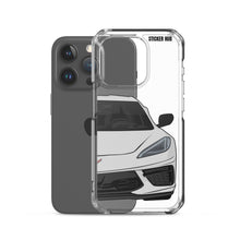 Load image into Gallery viewer, Ceramic Matrix Gray C8 Corvette - iPhone Case