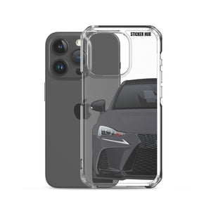 Gray Lexus IS300 - iPhone Case