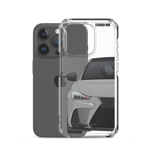 Silver Lexus IS300 - iPhone Case