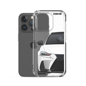 White Lexus IS300 - iPhone Case