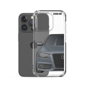 Meteor Gray B8 Audi S4 - iPhone Case