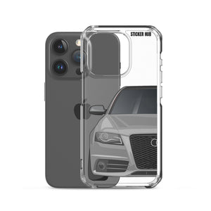 Quartz Gray B8 Audi S4 - iPhone Case