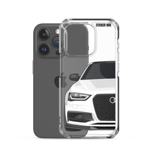 Load image into Gallery viewer, White B8.5 Audi S4 - iPhone Case