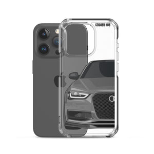 Monsoon Gray B8.5 Audi S4 - iPhone Case