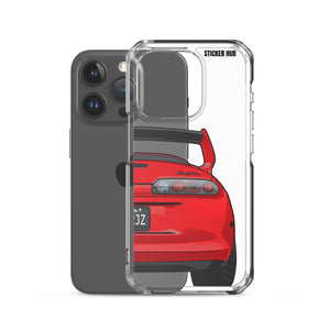 Red Toyota Supra - iPhone Case