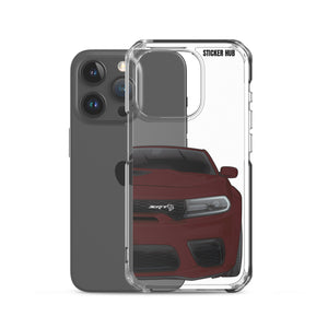 Octane Red Charger Hellcat (Widebody) - iPhone Case