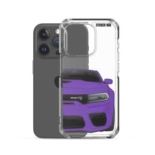 Load image into Gallery viewer, Purple Charger Hellcat (Widebody) - iPhone Case