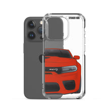 Load image into Gallery viewer, Red Charger Hellcat (Widebody) - iPhone Case