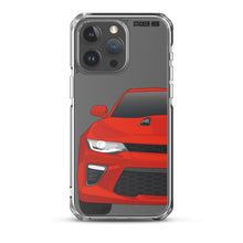 Load image into Gallery viewer, Red 6th Gen Camaro SS - iPhone Case