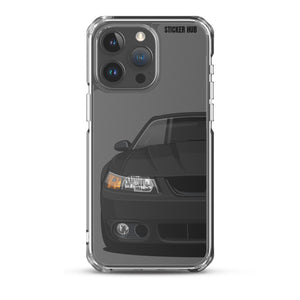 Black 03-04 Mustang SVT Cobra - iPhone Case