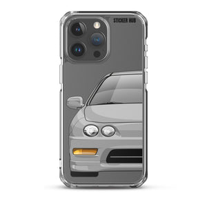 Silver Acura Integra - iPhone Case