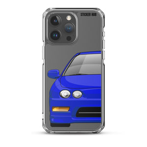 Blue Acura Integra - iPhone Case