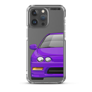 Purple Acura Integra - iPhone Case