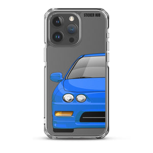 Light Blue Acura Integra - iPhone Case