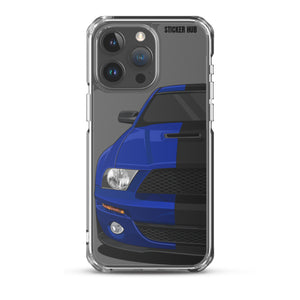 Blue 07-09 Mustang GT500 - iPhone Case