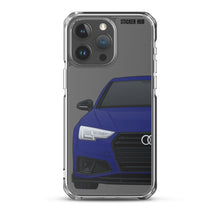 Load image into Gallery viewer, Navarra Blue Audi S4 &quot;Facelift&quot; - iPhone Case