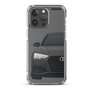 Black B9 Audi S4 "Facelift" - iPhone Case