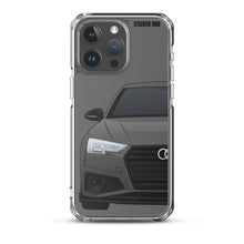 Load image into Gallery viewer, Gray B9 Audi S4 &quot;Facelift&quot; - iPhone Case