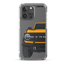 Load image into Gallery viewer, Cyber Orange Ford Bronco &quot;First Edition&quot; - iPhone Case