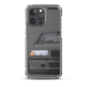 Gray BMW E36 - iPhone Case