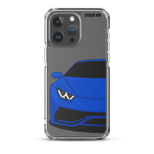 Load image into Gallery viewer, Dark Blue Lamborghini Huracan - iPhone Case