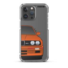 Load image into Gallery viewer, Orange BMW E30 - iPhone Case