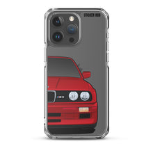 Load image into Gallery viewer, Dark Red BMW E30 - iPhone Case