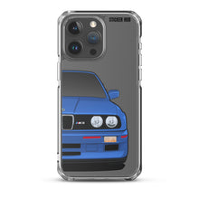 Load image into Gallery viewer, Blue BMW E30 - iPhone Case