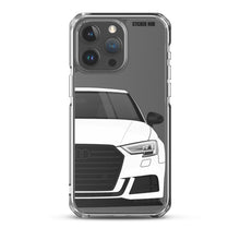 Load image into Gallery viewer, White B9 Audi S3 - iPhone Case