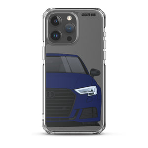 Navarra Blue B9 Audi S3 - iPhone Case