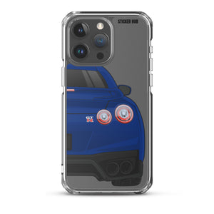 Deep Blue R35 Nissan GTR - iPhone Case