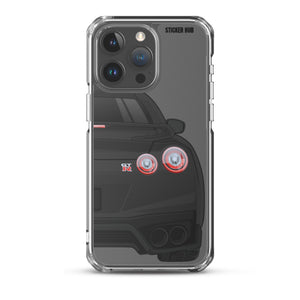 Black R35 Nissan GTR - iPhone Case