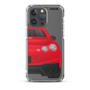 Solid Red R35 Nissan GTR - iPhone Case