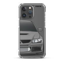 Load image into Gallery viewer, Gray Mitsubishi Evo - iPhone Case