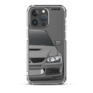 Gray Mitsubishi Evo - iPhone Case