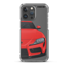 Load image into Gallery viewer, Renaissance Red MKV Toyota Supra - iPhone Case