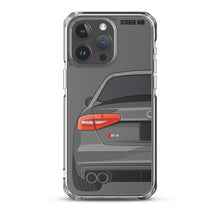 Load image into Gallery viewer, Monsoon Gray B8.5 Audi S4 - iPhone Case