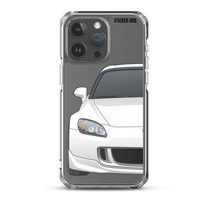 White Honda S2000 - iPhone Case